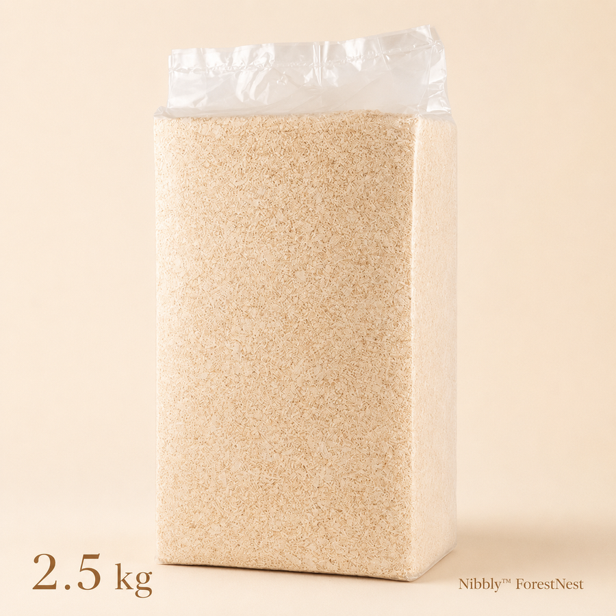 Nibbly ForestNest aspen hardwood bedding 2.5 kg package