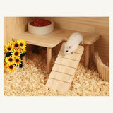 Nibbly Habitat Loft U-shape with center ramp