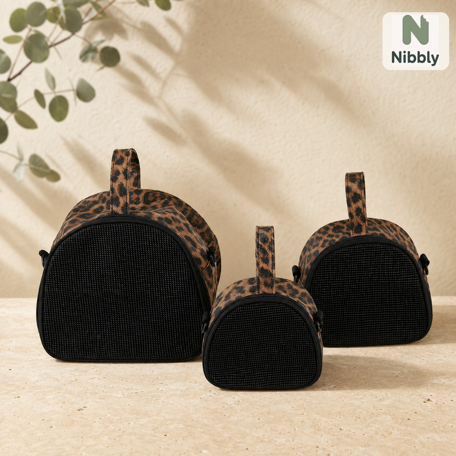 Nibbly GliderPod Carrier range in small, medium and large sizes